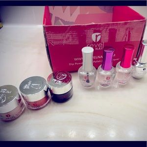 Revel nail powder dip set.